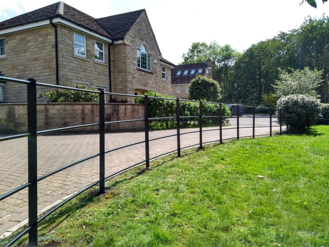 Metal Estate Fencing Hartlington Fencing Supplies Yorkshire