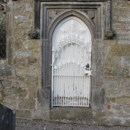 Restoration of church gate