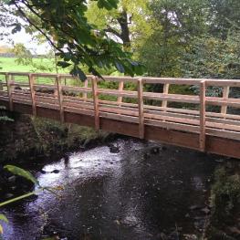 Hartlington footbridge