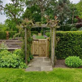 Wharfe garden gate 