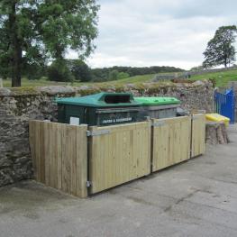 Timber bin store