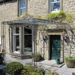 Wrought iron porch, Custom job